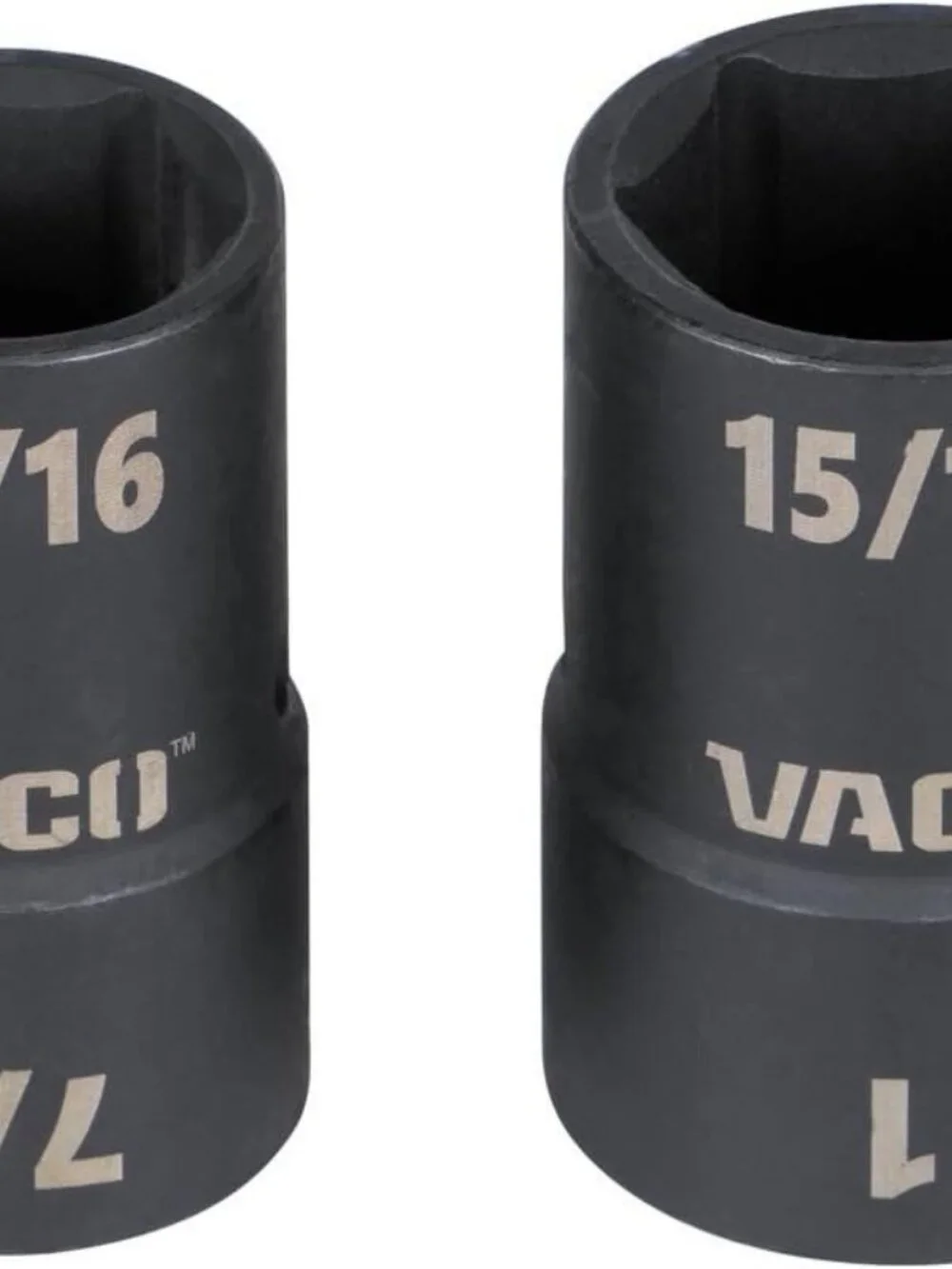 VACO VAC4182 18-Piece 2-in-1 Impact Flip Socket Set with Case, Adapters, Ratchet